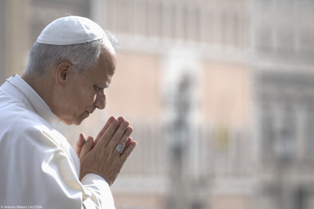 pope leo xiv march prayer